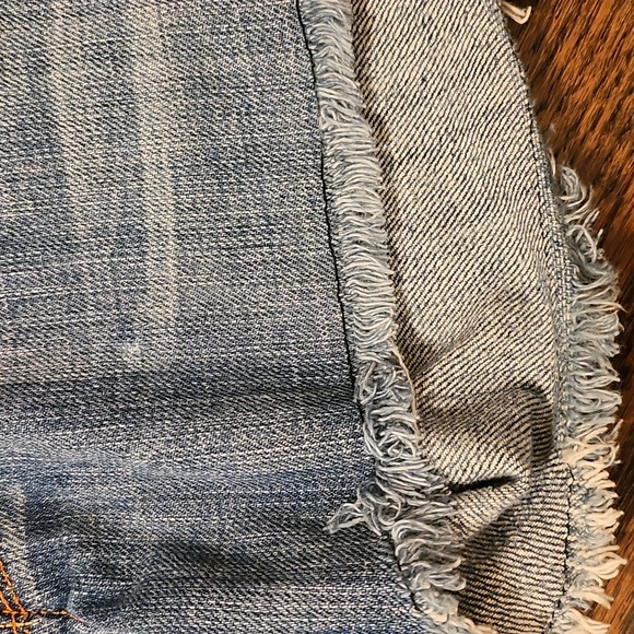 Citizens Of Humanity Low Rise Light Blue Jean Shorts - Picture 13 of 16